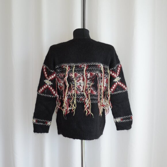 Isabel Marant Black and Red Sweater - Picture 3 of 7